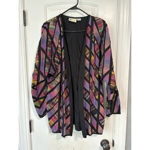 Vintage Yak Magik Jacket Womens Size Medium Multicolor Patch‎ Artsy Boho Nepal